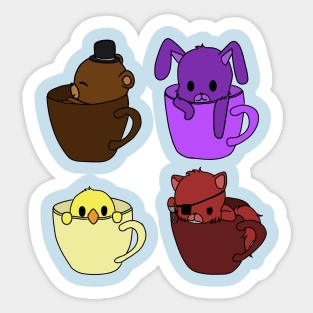 Cup Fnaf Sticker